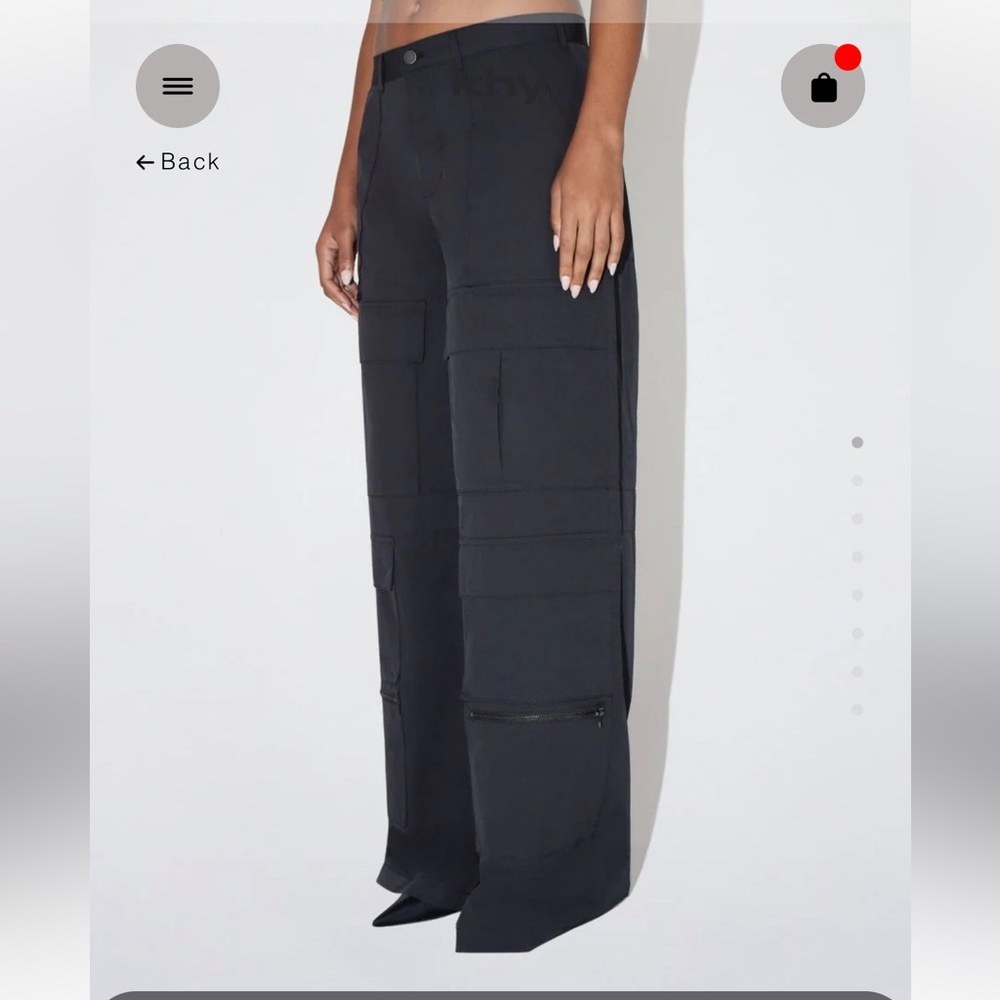 Wide Leg Black Pants